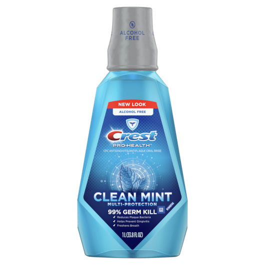 Crest mouthwash - 1l, 33.8 fl oz