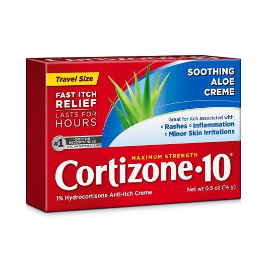 Cortizone 10 Anti-Itch Cream, 1% Hydrocortisone - 0.5 Ounce