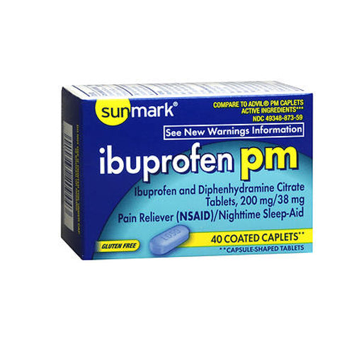 Sunmark, Sunmark Ibuprofen Pm Coated, Count of 1