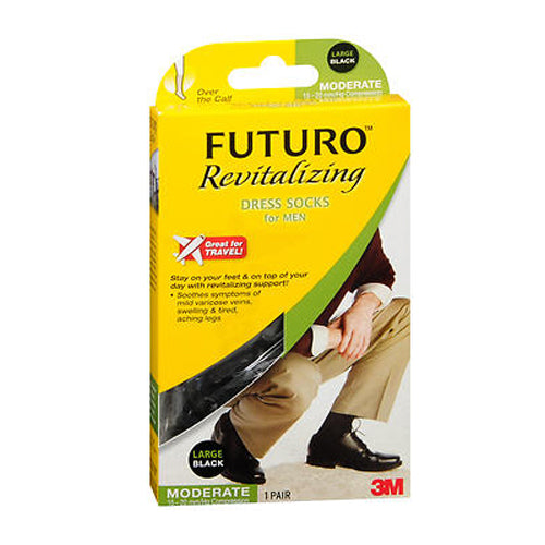 3M, Futuro Revitalizing Dress Socks, For Men 1 Pair