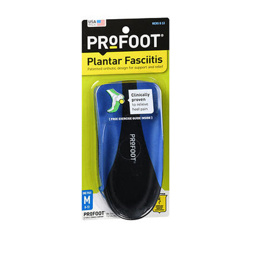 Profoot, ProFoot Plantar Fasciitis Heel Insert Men's Fits All Mens, 1 Pair