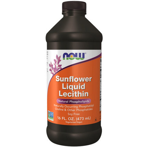 Now Foods, Sunflower Liquid Lecithin, 16 Fl Oz