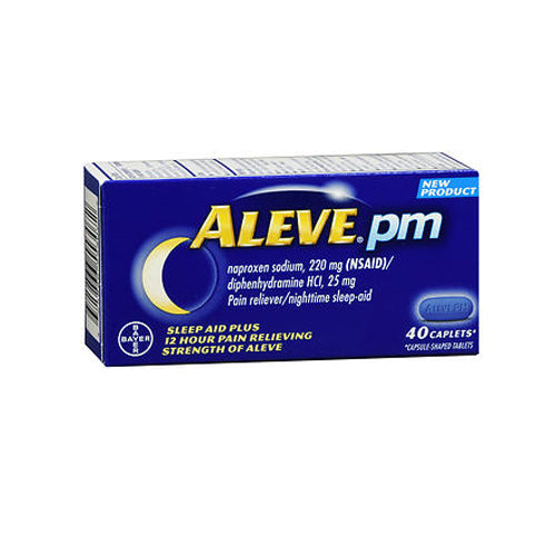 Bayer, Aleve PM Caplets, 40 Caplets