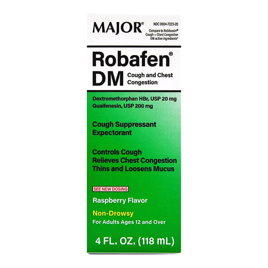 Robafen DM Cough and Chest Congestion Expectorant - 4 oz.