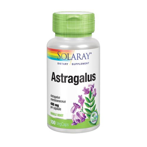 Solaray, Astragalus, 100 Caps