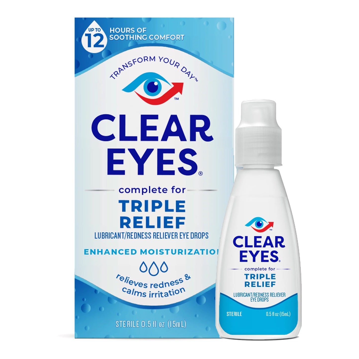 Clear Eyes Allergy Eye Relief Eye Drops - 0.5 Fl Oz