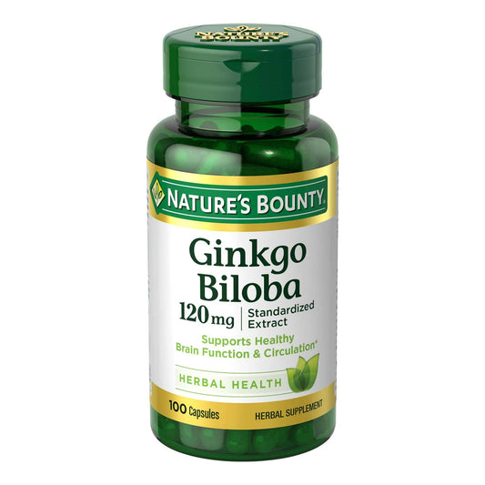 Ginkgo Biloba, 120 mg - 100 Count