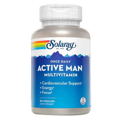 Solaray, Once Daily Active Man, 90 Caps