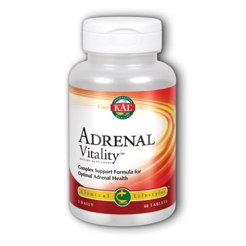 Kal, Adrenal Vitality, 60 Tabs