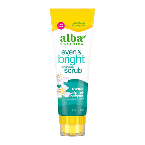 Alba Botanica, Sea Enzyme Facial Scrub, 4 Fl Oz