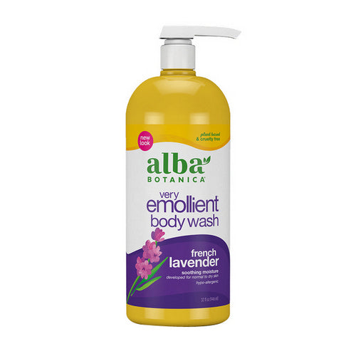 Alba Botanica, Body Bath French Lavender, 32 Fl Oz