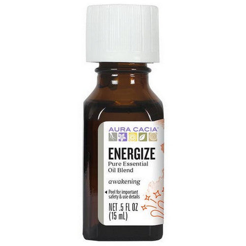 Aura Cacia, Aromatherapy Oil, Blend Energize 0.5 Fl Oz