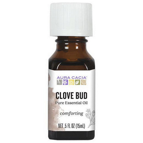 Aura Cacia, Essential Oil Clove Bud, 0.5 Fl Oz