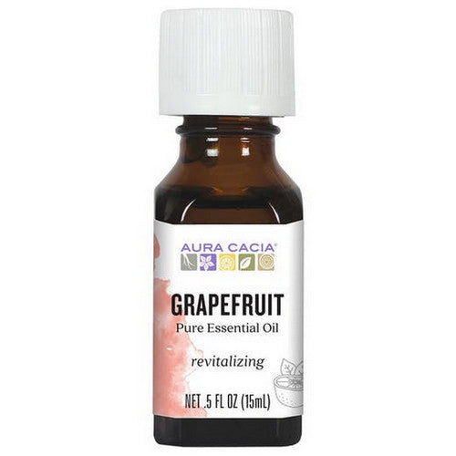 Aura Cacia, Essential Oil Grapefruit, (citrus paradis) 0.5 Fl Oz