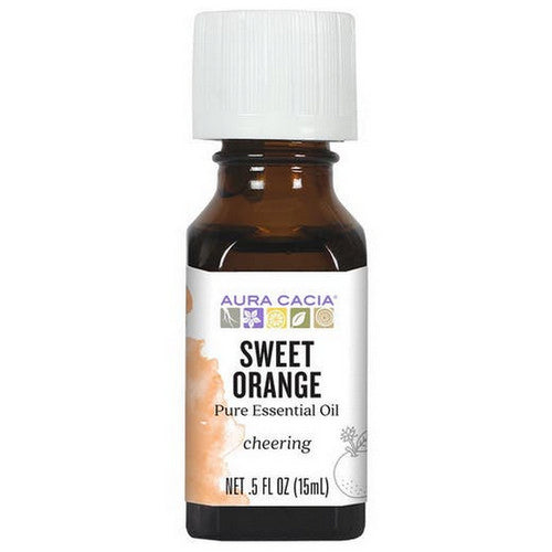 Aura Cacia, Essential Oil Orange Sweet, (citrus sinensis) 0.5 Fl Oz