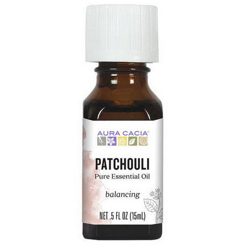 Aura Cacia, Essential Oil Patchouli, (pogostemon cabin) 0.5 Fl Oz