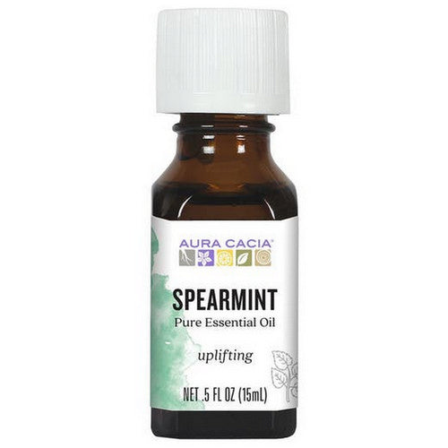 Aura Cacia, Essential Oil Spearmint, (mentha spicata) 0.5 Fl Oz