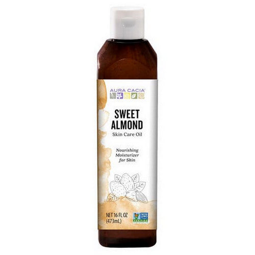 Aura Cacia, Pure Skin Care Oil, Sweet Almond 16 Fl Oz