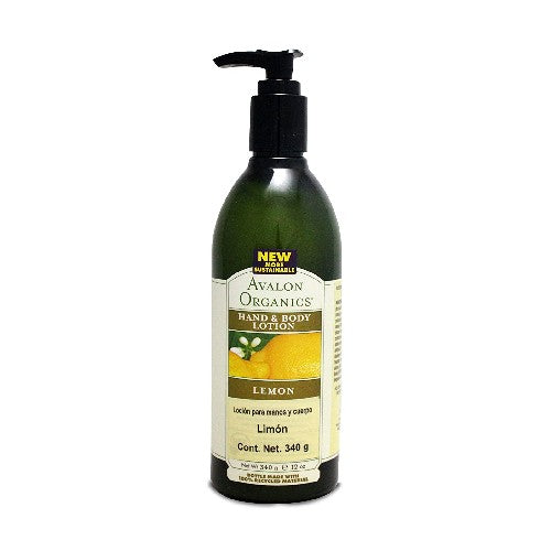 Avalon Organics, Lotion Organic Lemon, 12 Oz