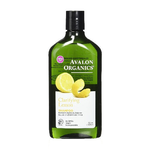 Avalon Organics, Clarifying Shampoo, Lemon 11 Oz