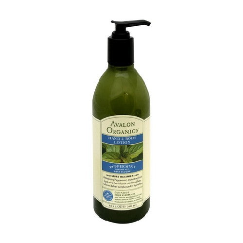 Avalon Organics, Lotion Organic Peppermint, 12 Oz