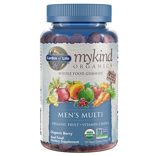 Garden of Life, My Kind Organics Men's Multi, Organic Berry 120 Chews