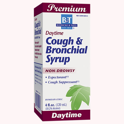 Boericke & Tafel, Cough & Bronchial Syrup, 4 Fl Oz