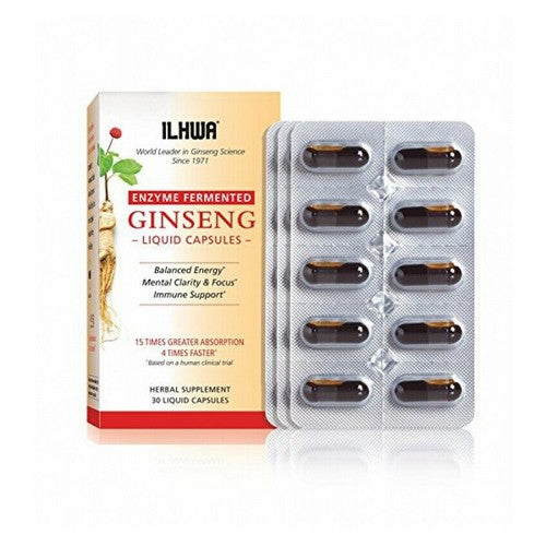 Il Hwa Korean Ginseng, Enzyme Fermented Ginseng, 30 Cap