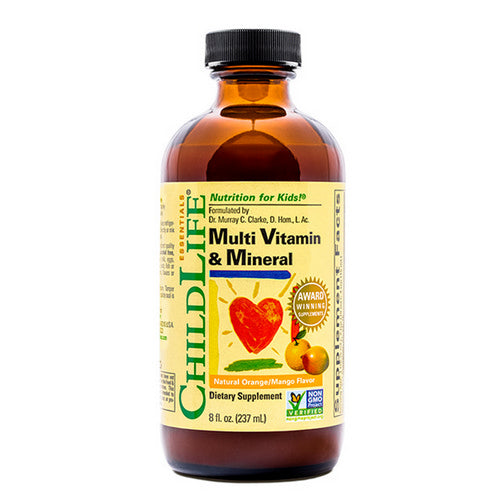 Child Life Essentials, Multi Vitamin & Mineral, 8 FL Oz