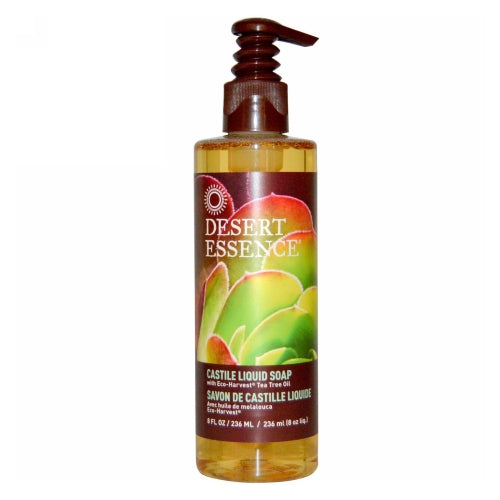 Desert Essence, Castile Liquid Soap, Tea Tree, 8 oz