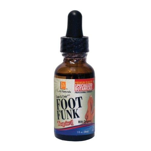 L. A .Naturals, Clear & Clean Foot Funk, 1 Oz