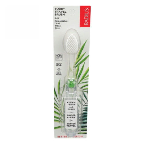 Radius, Toothbrush Tour Travel Soft, 1 Count