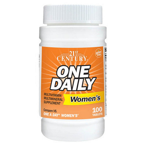 21st Century, One Daily Women's Multivitamin Multimineral Supplement, 100 Tabs