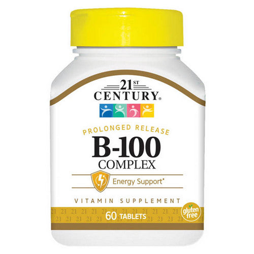 21st Century, B-100 Complex Prolonged Release, 60 Tabs