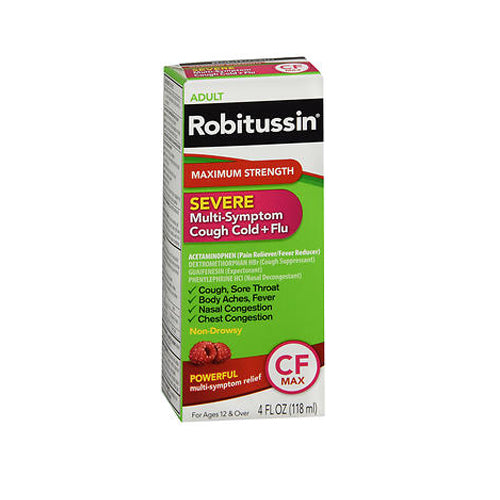 Robitussin, Robitussin Adult Maximum Strength, 4 Oz