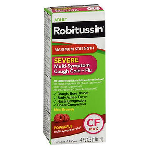 Robitussin, Robitussin Adult Maximum Strength, 4 Oz