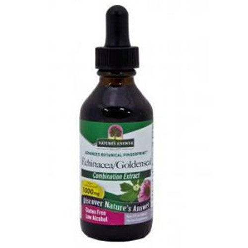 Nature's Answer, Echinacea/Goldenseal, w/Organic Alcohol 2 FL Oz