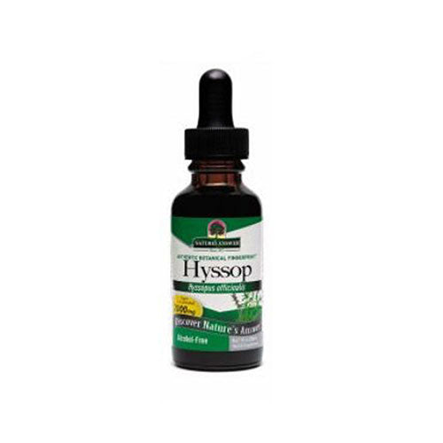 Nature's Answer, Hyssop, ALCOHOL FREE, 1 OZ