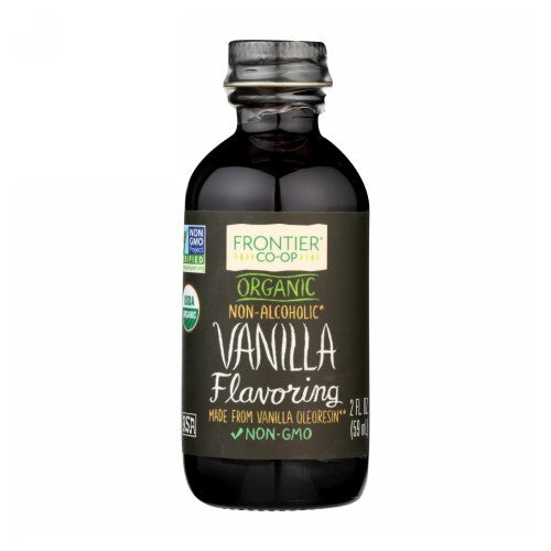 Frontier Coop, Organic Vanilla Flavoring Alcohol Free, 2 Oz