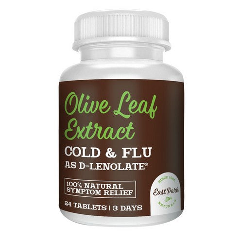 East Park Naturals, Olive Leaf Extract Cold & Flu, 24 Tabs