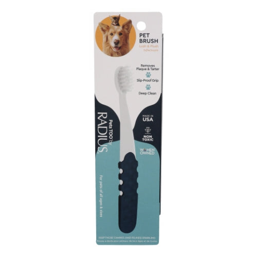 Radius, Pet Toothbrush Lush & Plush, 1 Count