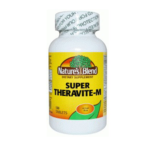 Nature's Blend, Super Thera-Vite M Compare To Theragran-M, 130 Tabs