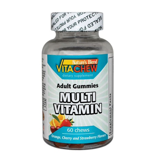 Nature's Blend, Multivitamin Adult, Orange, Cherry & Strawberry Flavor, 60 Gummies