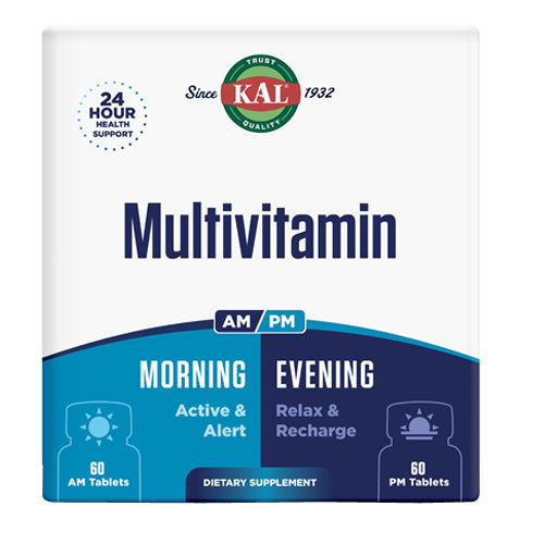 Kal, Multivitamin Am/Pm Universal, 2x60 Count