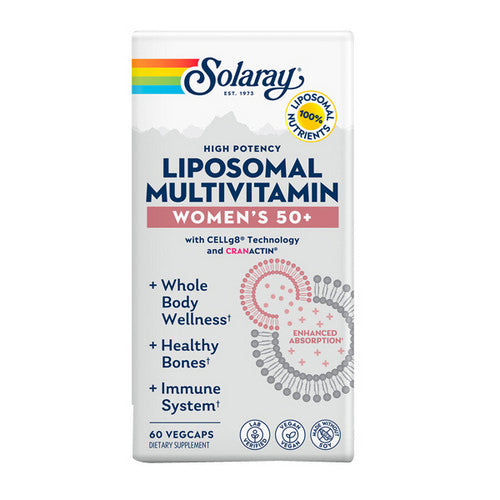 Solaray, Womens 50+ Liposomal Multivitamin, 60 Count