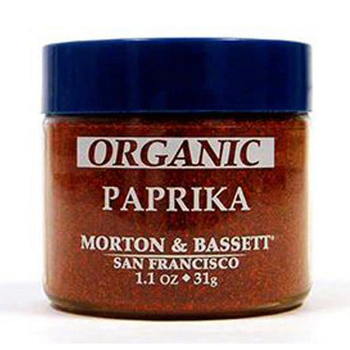 Morton & Bassett, Organic Spice Paprika Mini, 1.1 Oz