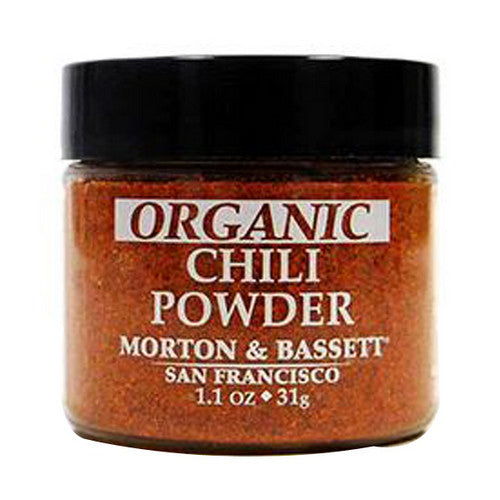 Morton & Bassett, Orgainc  Spice Chili Powder Mini, 1.1 Oz