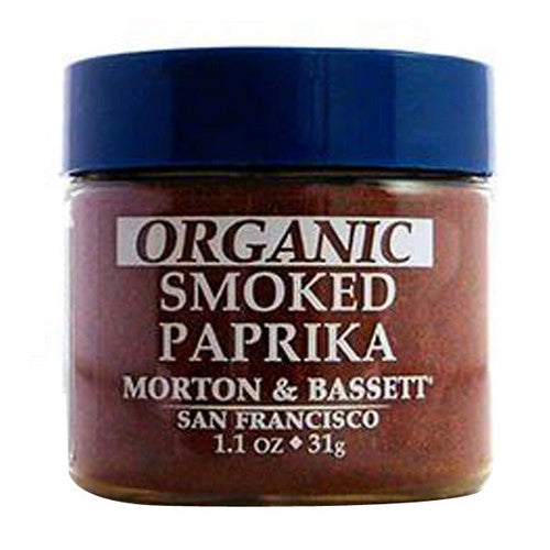 Morton & Bassett, Organic Spice Paprika Smoked Mini, 1.1 Oz