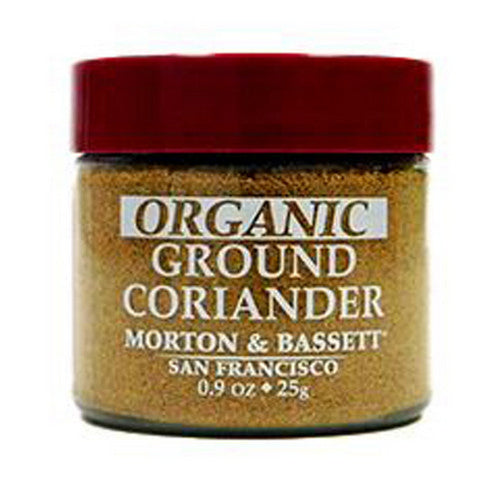 Morton & Bassett, Organic Spice Coriander Grnd Mini, 0.9 Oz