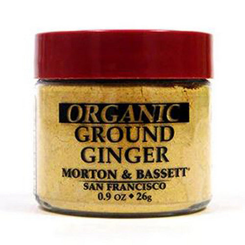 Morton & Bassett, Organic Spice Ginger Ground Mini, 0.9 Oz